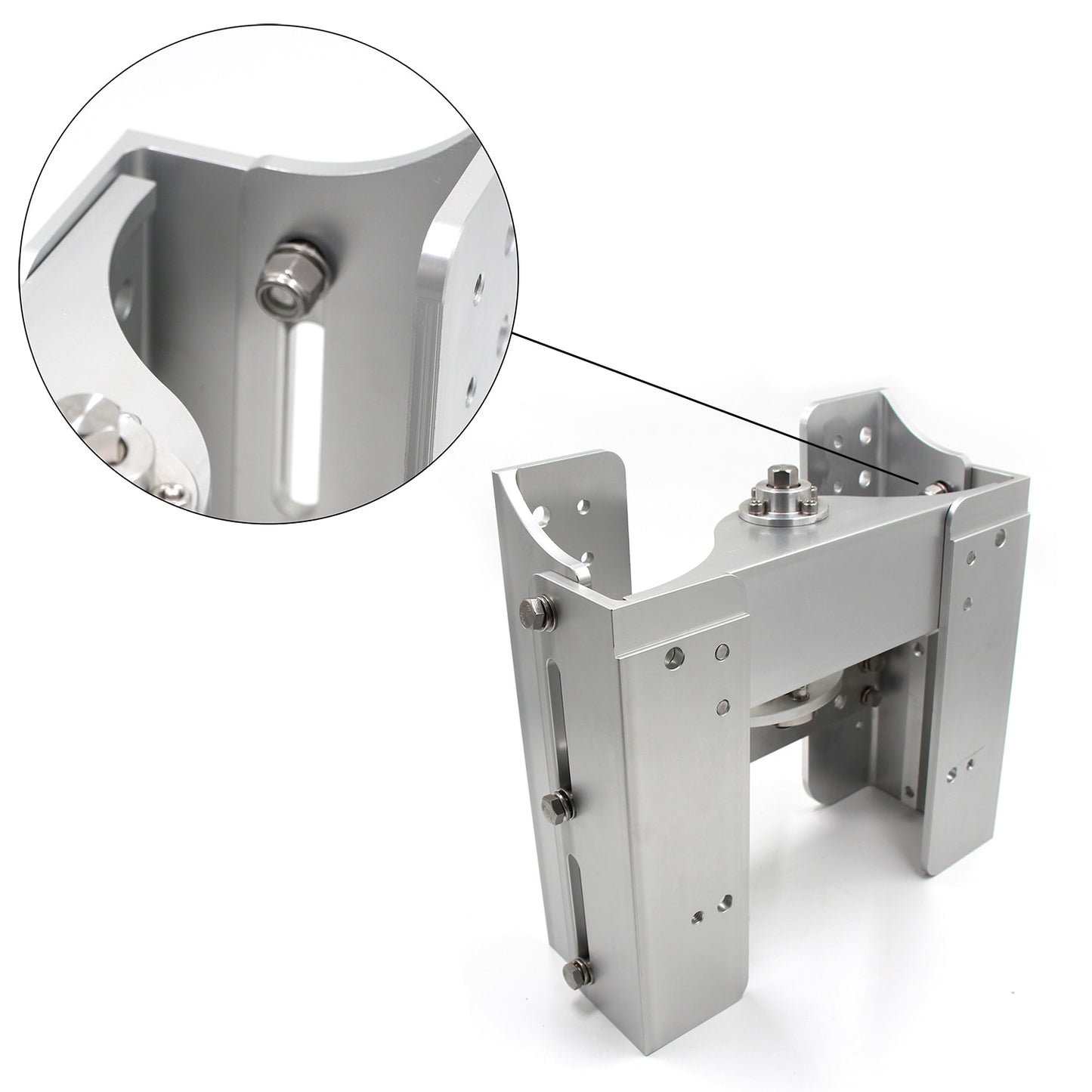 Winibo WJPMAA006 Manual Jack Plate 6inch Setback 5inch Vertical Extension For Outboard