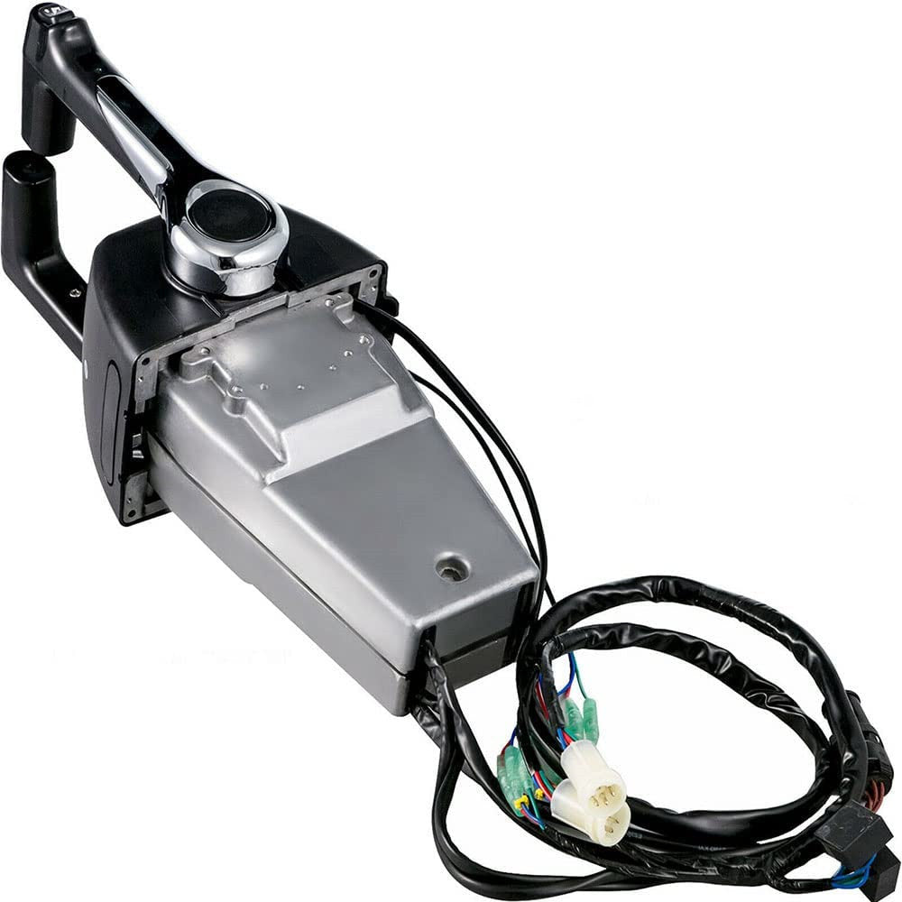 YAMAHA 704-48207-13 Aluminum Alloy ABS Outboard Remote Control Box Kit Twin Binnacle Smooth