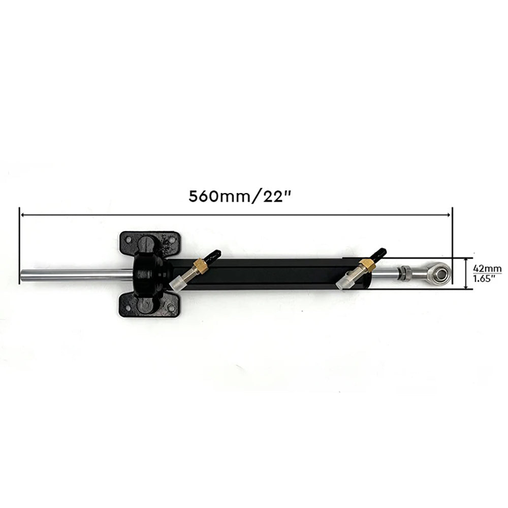 Winibo WQWJ Marine Hydraulic Steering System Kit for Inboard up to 11m or 36ft Boat