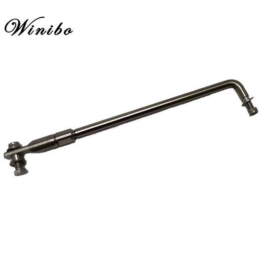 Winibo Outboard Steering Link Lever Stainless Steel Steering Tiller Arm Connecting Rod for Marine Boat