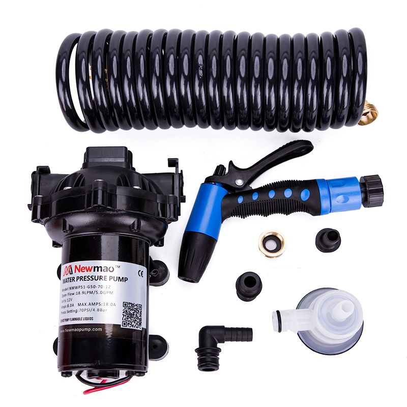 High Pressure Deck Flushing Pump Kit Marine Accessories