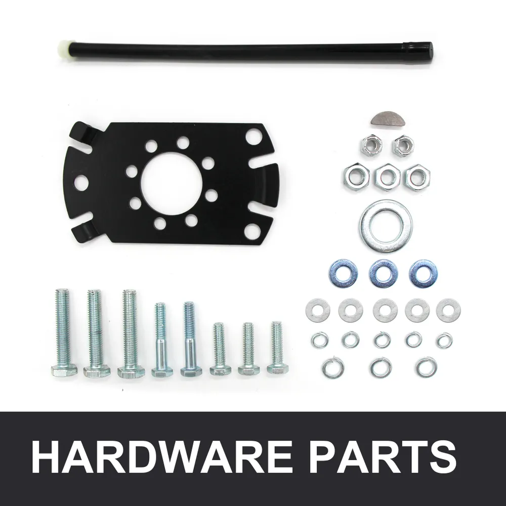 Marine Rotary Mechanical Steering System A Set With Helm, Cable, Bezel, Engine Connection Kits