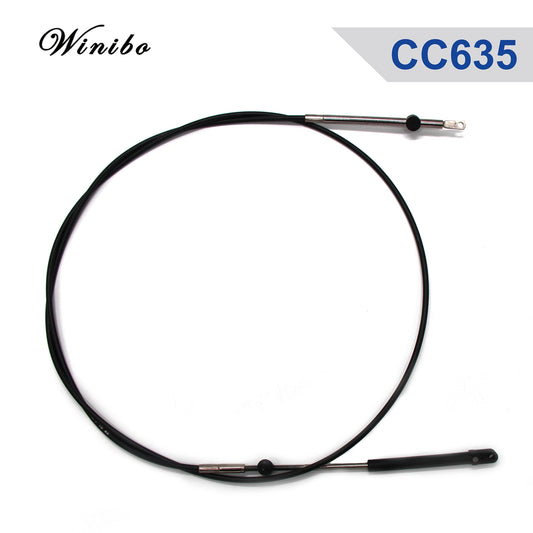 Marine Boat Outboard Engine Throttle Control Cable High Efficiency & Flexibility - CC635 Style