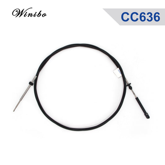 Marine Boat Outboard Engine Throttle Control Cable High Efficiency & Flexibility - CC636 Style