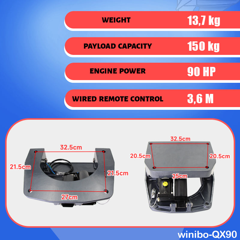 Electric Power Tilt Trim Jack Plate Hydraulic Jack Plates Tilting Device Lifting Bracket for Outboard Power Lift Engine 90HP