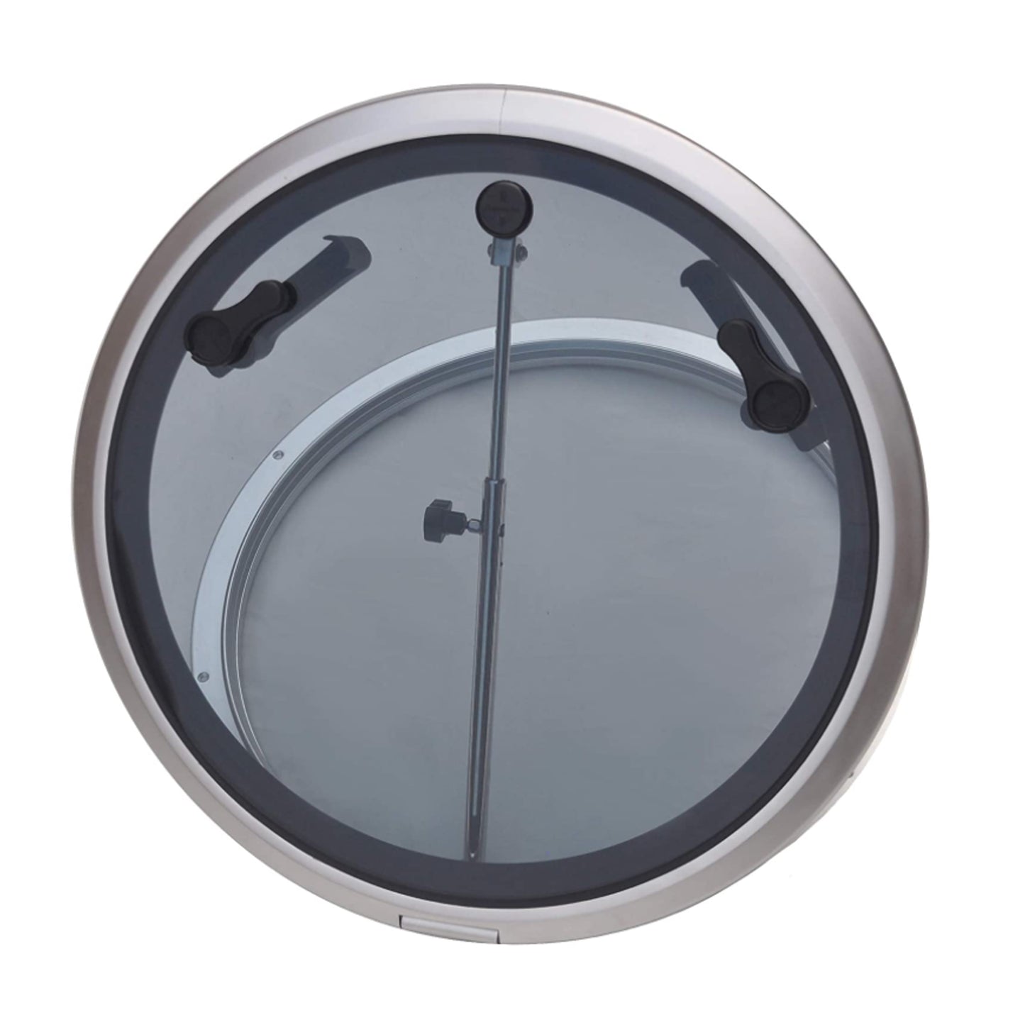 Deck Porthole Anodized Aluminum Round Hatch Porthole With Tempered Glass For Marine Boat Window