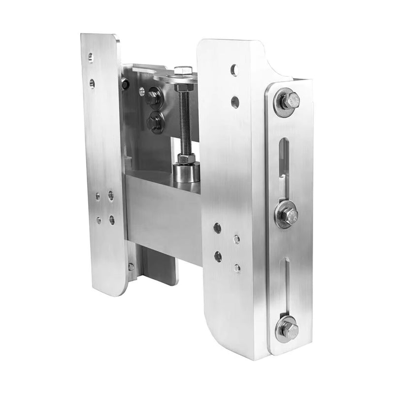 Winibo Marine Anodized Nautical Jack Plate Outboards Motors Boat Engine Lifting Bracket 4-inch Setback,4-inch Vertical Extension