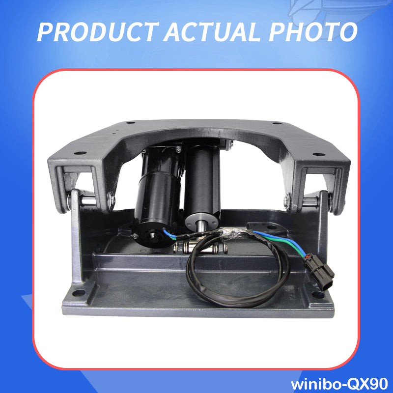 Electric Power Tilt Trim Jack Plate Hydraulic Jack Plates Tilting Device Lifting Bracket for Outboard Power Lift Engine 90HP