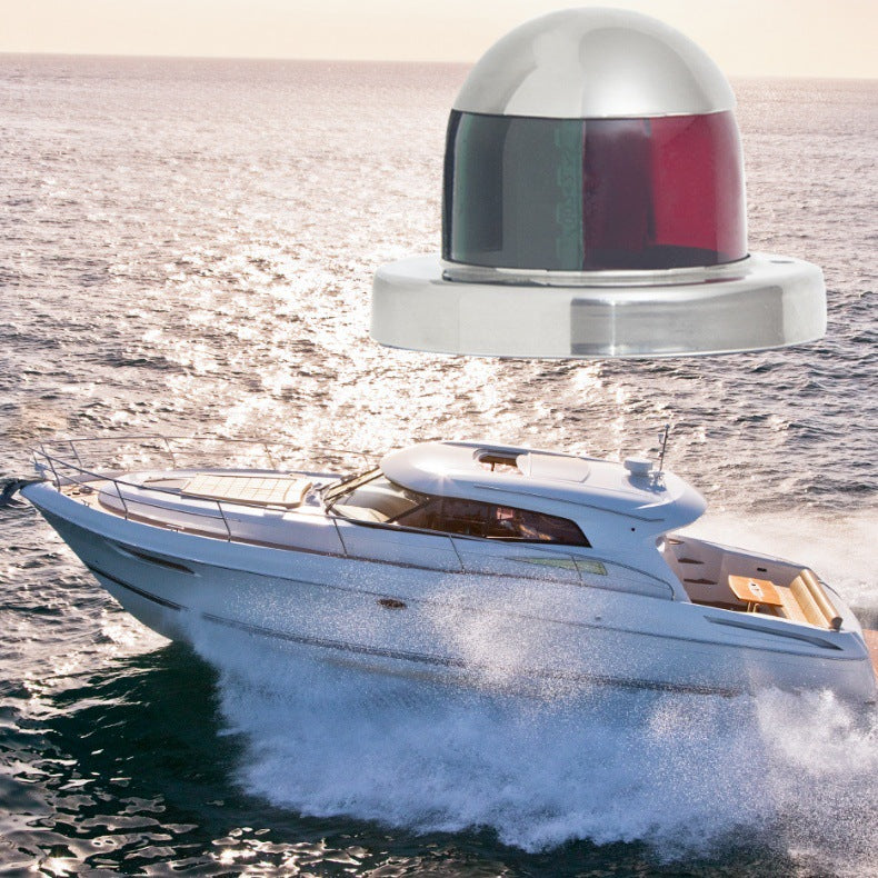 LED Stainless steel 316 Marine navigation light 12VDC red and green light