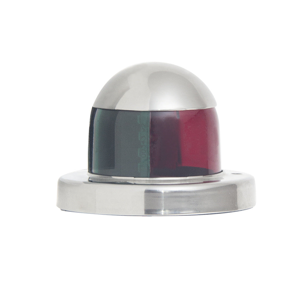 LED Stainless steel 316 Marine navigation light 12VDC red and green light