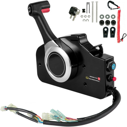 Outboard Remote Control Box Boat Throttle for Honda Side Mount 24800-ZZ5-A02