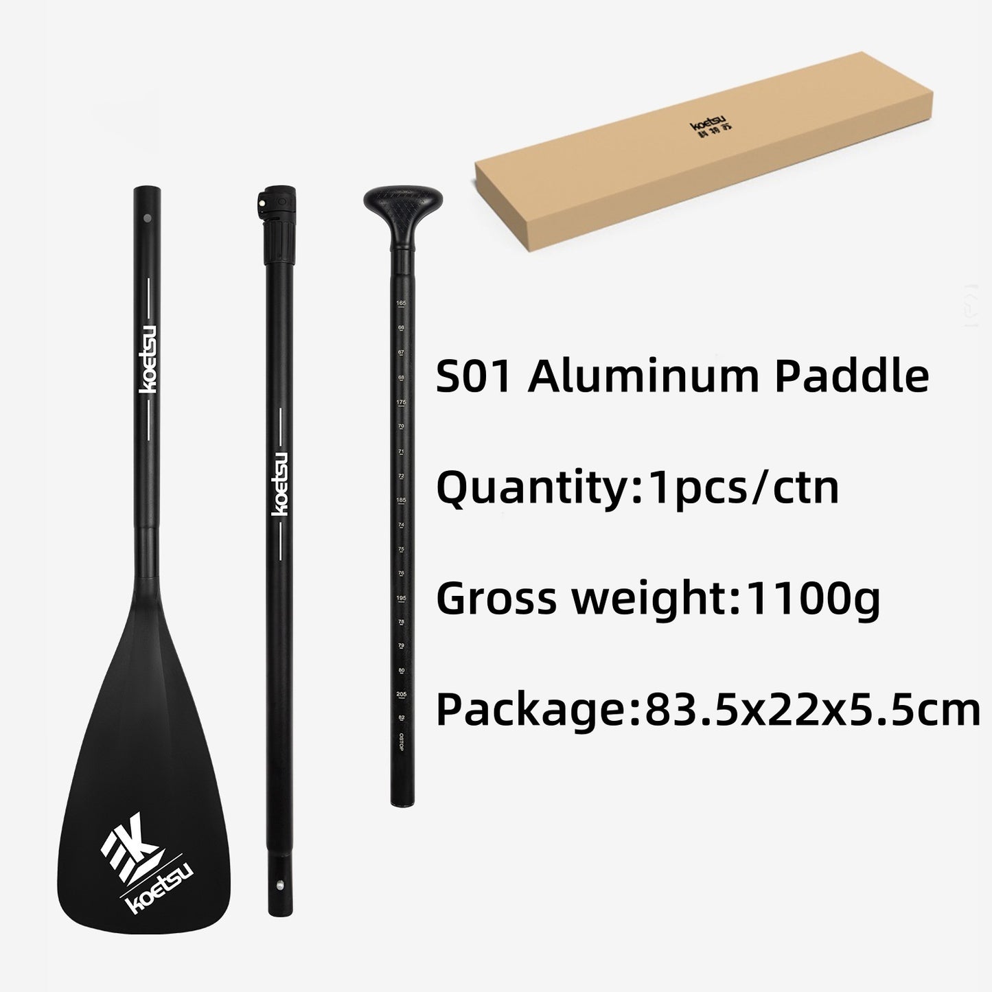 Aluminum Paddle Paddleboard SUP Surfboard Paddles