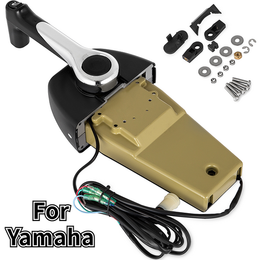 Winibo 704-48205 Outboard Remote Control Box Single Binnacle With  Tilt Switch Fit For Yamaha