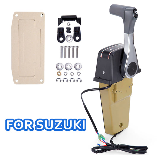 Winibo 67200-93J13 Outboard Remote Control Box  Throttle Shifter With Tilt Switch Fit for Suzuki